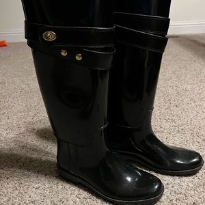 Coach rain boots!